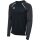 hummel Sport-Langarmshirt hmlLEAD 2.0 Crew Sweat (atmungsaktiv) schwarz/asphaltgrau Herren