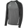 hummel Sport-Langarmshirt hmlLEAD 2.0 Crew Sweat (atmungsaktiv) grau/schwarz Herren