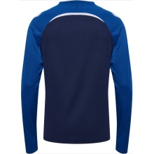 hummel Sport-Langarmshirt hmlLEAD 2.0 Crew Sweat (atmungsaktiv) marineblau/blau Herren