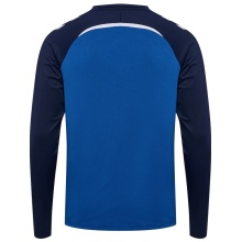 hummel Sport-Langarmshirt hmlLEAD 2.0 Crew Sweat (atmungsaktiv) blau/marineblau Herren