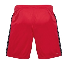 hummel Sporthose hmlAUTHENTIC PL Shorts (100% Polyester) kurz rot Herren