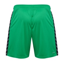 hummel Sporthose hmlAUTHENTIC PL Shorts (100% Polyester) kurz grün Herren