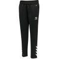 hummel Sporthose hmlCORE XK Poly Pants (Polyester-Sweatstoff, mit Reißverschlusstaschen) Lang schwarz Kinder