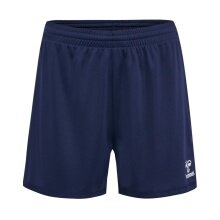 hummel Sporthose hmlESSENTIAL Shorts (angenehmes Tragegefühl) kurz marineblau Damen