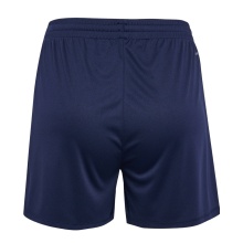 hummel Sporthose hmlESSENTIAL Shorts (angenehmes Tragegefühl) kurz marineblau Damen