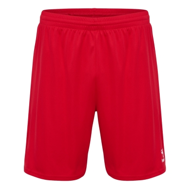 hummel Sporthose hmlESSENTIAL Shorts (angenehmes Tragegefühl) kurz rot Herren