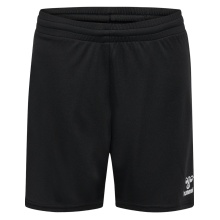 hummel Sporthose hmlESSENTIAL Shorts (angenehmes Tragegefühl) kurz schwarz Kinder