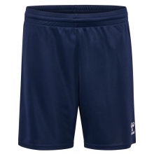 hummel Sporthose hmlESSENTIAL Shorts (angenehmes Tragegefühl) kurz marineblau Kinder