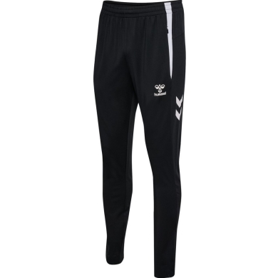 hummel Sporthose hmlLEAD 2.0 Training Pant (rec. Polyester, mit Reißverschlusstaschen) lang schwarz Herren