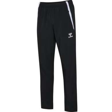 hummel Sporthose hmlLEAD 2.0 Woven Pant (rec. Polyester, atmungsaktiv) lang schwarz Herren