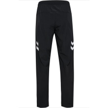 hummel Sporthose hmlLEAD 2.0 Woven Pant (rec. Polyester, atmungsaktiv) lang schwarz Herren