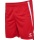 hummel Sporthose hmlLEAD 2.0 Shorts (rec. Polyester, schnelltrocknend) kurz rot Herren