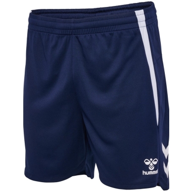 hummel Sporthose hmlLEAD 2.0 Shorts (rec. Polyester, schnelltrocknend) kurz marineblau Herren