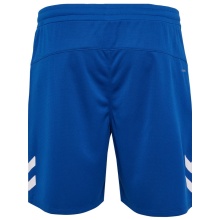 hummel Sporthose hmlLEAD 2.0 Shorts (rec. Polyester, schnelltrocknend) kurz blau Herren