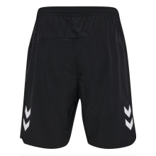 hummel Sporthose hmlLEAD 2.0 Woven Shorts (rec. Polyester, atmungsaktiv) kurz schwarz Herren