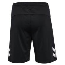 hummel Sporthose hmlLEAD 2.0 Training Shorts (rec. Polyester, mit Reißverschlusstaschen) kurz schwarz Herren