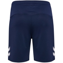 hummel Sporthose hmlLEAD 2.0 Training Shorts (rec. Polyester, mit Reißverschlusstaschen) kurz marineblau Herren