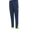 hummel Sporthose hmlLEAD Poly Pants (Seitentaschen, dehnbarer Sweatstoff) Lang darkblau Kinder