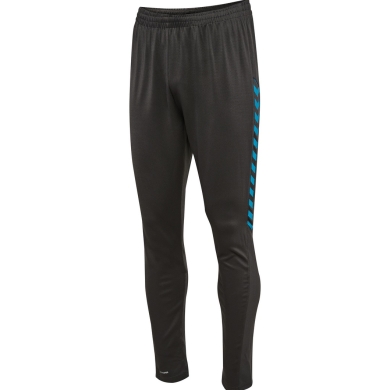 hummel Sporthose hmlSTALTIC Training Pant (Interlock-Stoff) Lang dunkelgrau/blau Herren