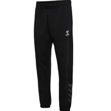 hummel Sporthose hmlTRAVEL Pants (weicher Sweatstoff) lang schwarz Herren