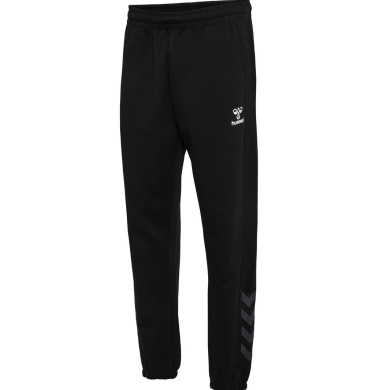 hummel Sporthose hmlTRAVEL Pants (weicher Sweatstoff) lang schwarz Herren