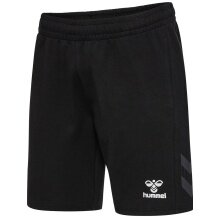 hummel Sporthose hmlTRAVEL Shorts (Reißverschlusstaschen) kurz schwarz Herren