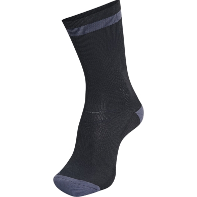 hummel Sportsocke Elite Indoor Low schwarz/asphaltgrau - 1 Paar