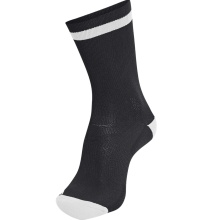 hummel Sportsocke Elite Indoor Low schwarz/weiss - 1 Paar