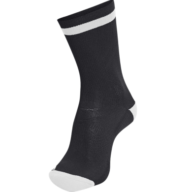 hummel Sportsocke Elite Indoor Low schwarz/weiss - 1 Paar