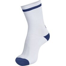 hummel Sportsocke Elite Indoor Low weiss/dunkelblau - 1 Paar