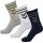 hummel Sportsocken Crew weiss/magnetgrau/marineblau - 3 Paar