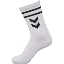 hummel Sportsocken Crew weiss/grau/dunkelblau - 3 Paar