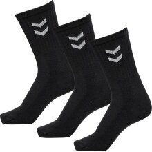 hummel Sportsocken Crew Basic schwarz - 3 Paar