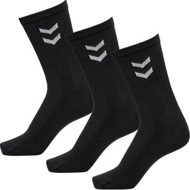 hummel Sportsocken Crew Basic schwarz - 3 Paar