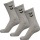 hummel Sportsocken Crew Basic grau - 3 Paar