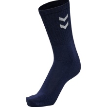 hummel Sportsocken Crew Basic marineblau - 3 Paar