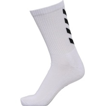 hummel Sportsocken Fundamental Crew weiss/schwarz - 3 Paar