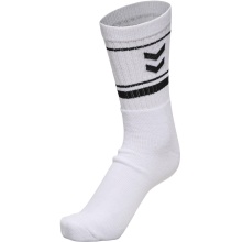 hummel Sportsocken hmlSTRIPE Crew weiss/schwarz - 3 Paar