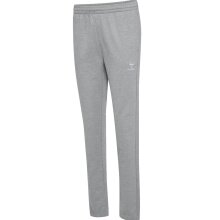 hummel Freizeithose hmlGO 2.0 Sweatpants (weicher Sweatstoff) lang grau Damen