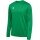 hummel Sport-Langarmshirt hmlESSENTIAL Sweatshirt (Interlock-Stoff) grün Herren