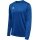 hummel Sport-Langarmshirt hmlESSENTIAL Sweatshirt (Interlock-Stoff) dunkelblau Herren