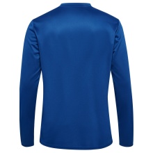 hummel Sport-Langarmshirt hmlESSENTIAL Sweatshirt (Interlock-Stoff) dunkelblau Herren