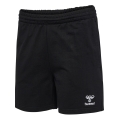 hummel Freizeithose hmlGO 2.0 Sweatshorts (Bio-Baumwolle) kurz schwarz Damen