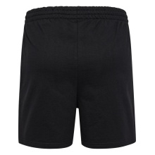 hummel Freizeithose hmlGO 2.0 Sweatshorts (Bio-Baumwolle) kurz schwarz Damen