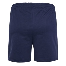 hummel Freizeithose hmlGO 2.0 Sweatshorts (Bio-Baumwolle) kurz marineblau Damen