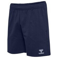 hummel Freizeithose hmlGO 2.0 Sweatshorts (Bio-Baumwolle) kurz marineblau Herren