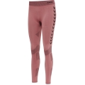 hummel Funktionsunterwäsche Sport-Tight Seamless nahtlos (atmungsaktiv, enganliegend) lang rosa Damen