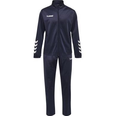 hummel Trainingsanzug hmlPROMO Poly (Jacke und Hose) marineblau Herren