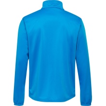 hummel Trainingsanzug hmlPROMO Poly (Jacke und Hose) hellblau/marineblau Herren