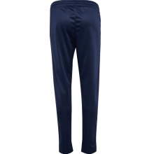 hummel Trainingshose hmlESSENTIAL Pant (Interlock-Stoff) lang marineblau Kinder